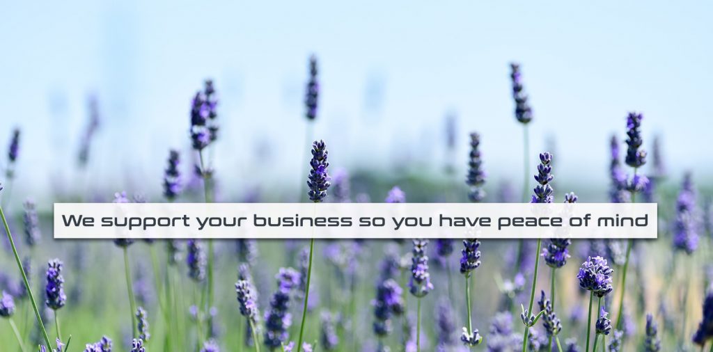 We support your business so you have peace of mind